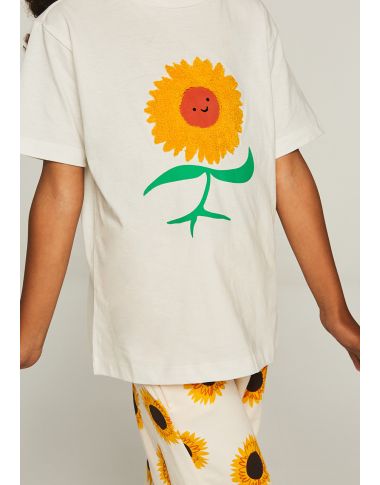 Παιδικό T-shirt με Λουλούδι Compañía Fantástica  | ΠΡΟΣΦΟΡΕΣ ΑΝΟΙΞΗ ΚΑΛΟΚΑΙΡΙ  στο Holalla